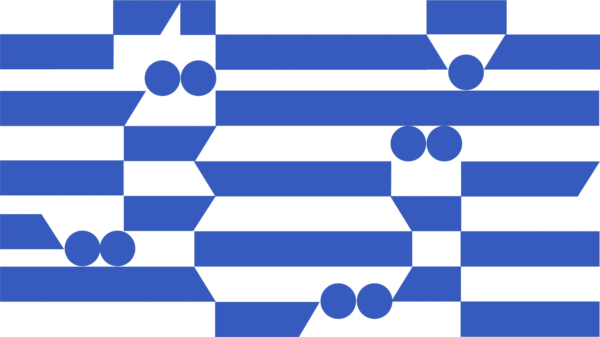 biało niebieski wzór