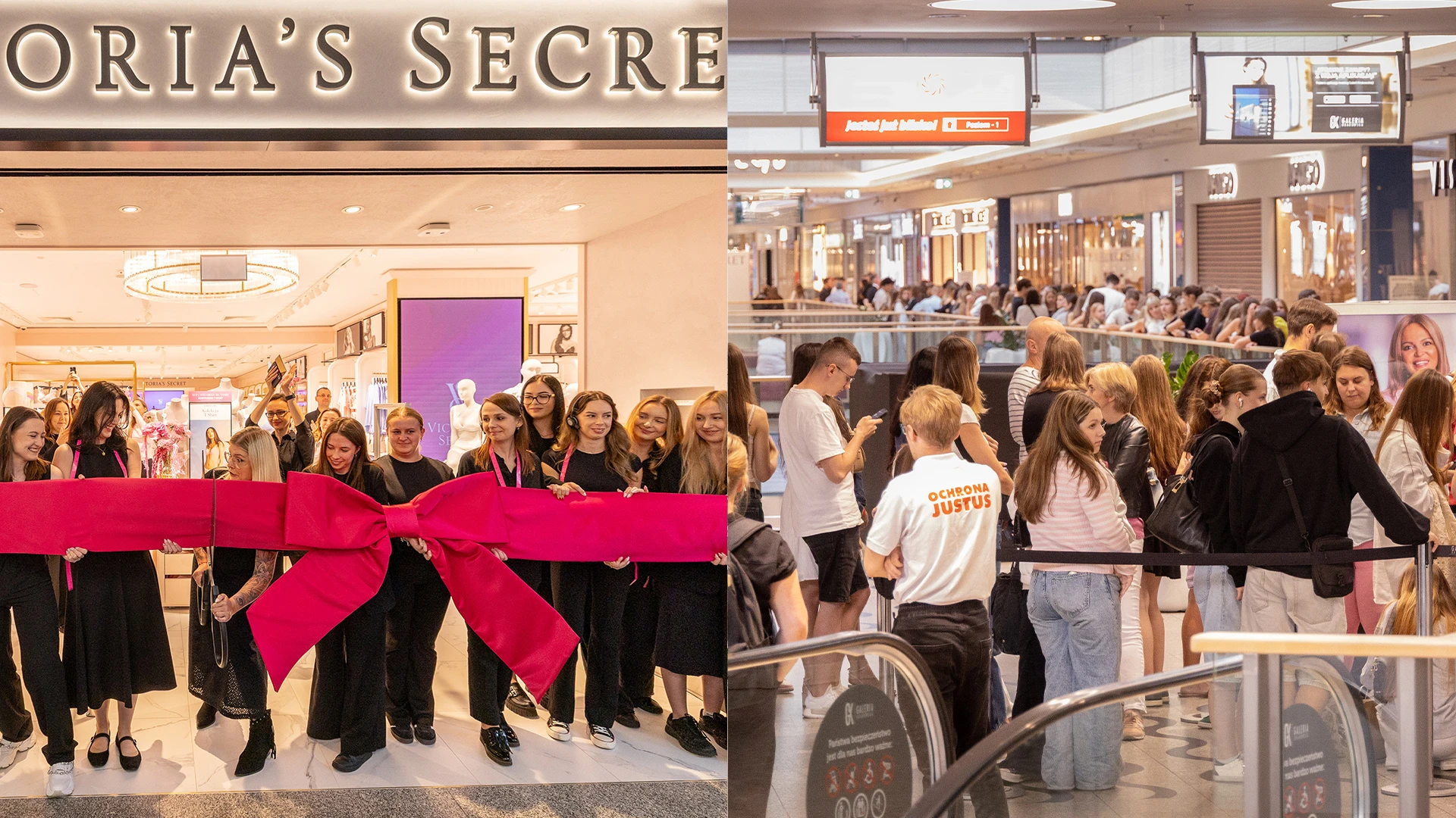 Wielkie otwarcie butiku Victoria's Secret w Krakowie