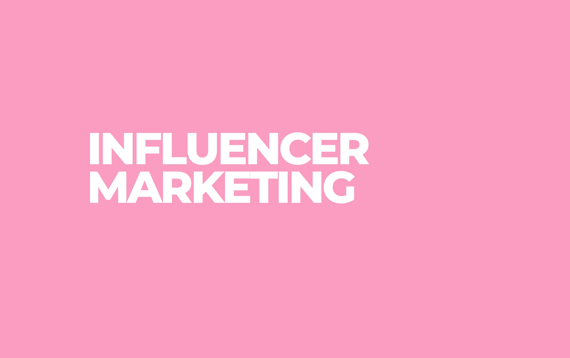 Influencer marketing