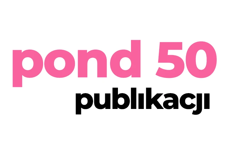 ponad 50 publikacji