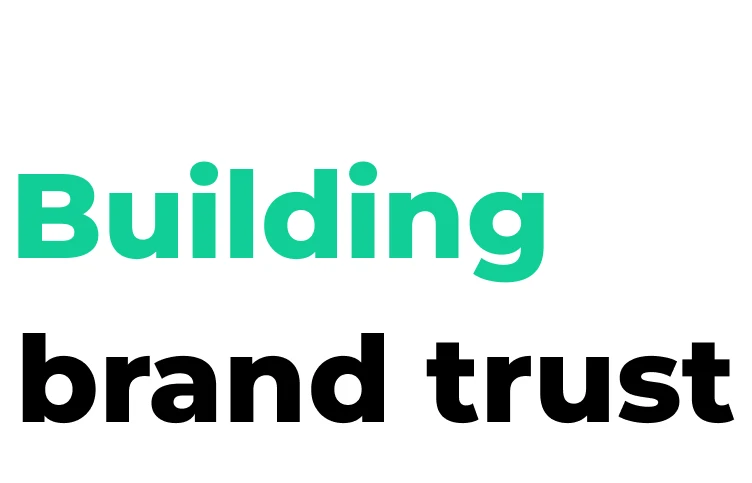 Building brand trust